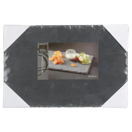 Съд за сервиране от шисти Secret de Gourmet, 20x30см