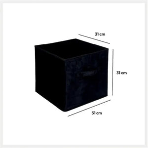 Cutie de depozitare 5five Mix &amp; Modul, Catifea, 31x31 cm