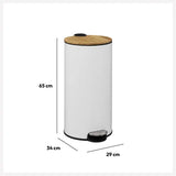 Кош 5five Modern Color, Метал и бамбук, 30 L