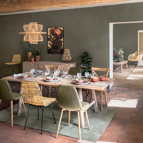 Atmosfera scaun de bar Kabu, Rattan