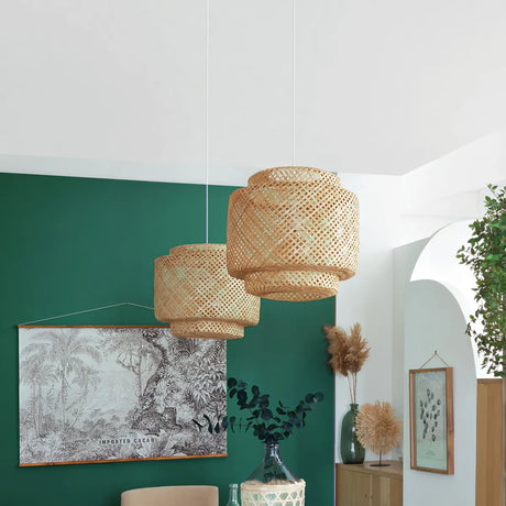Pandantiv Atmosphera Liby, 40 cm, bambus