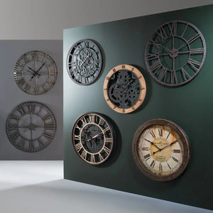 Ceas de perete Atmosphera Alessio, World, Ø67 cm, Metal