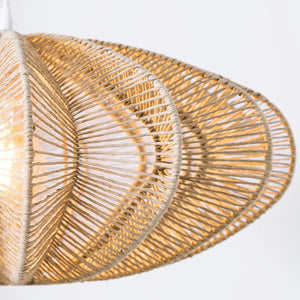 Lampă suspendată Tery, 57 cm, hârtie