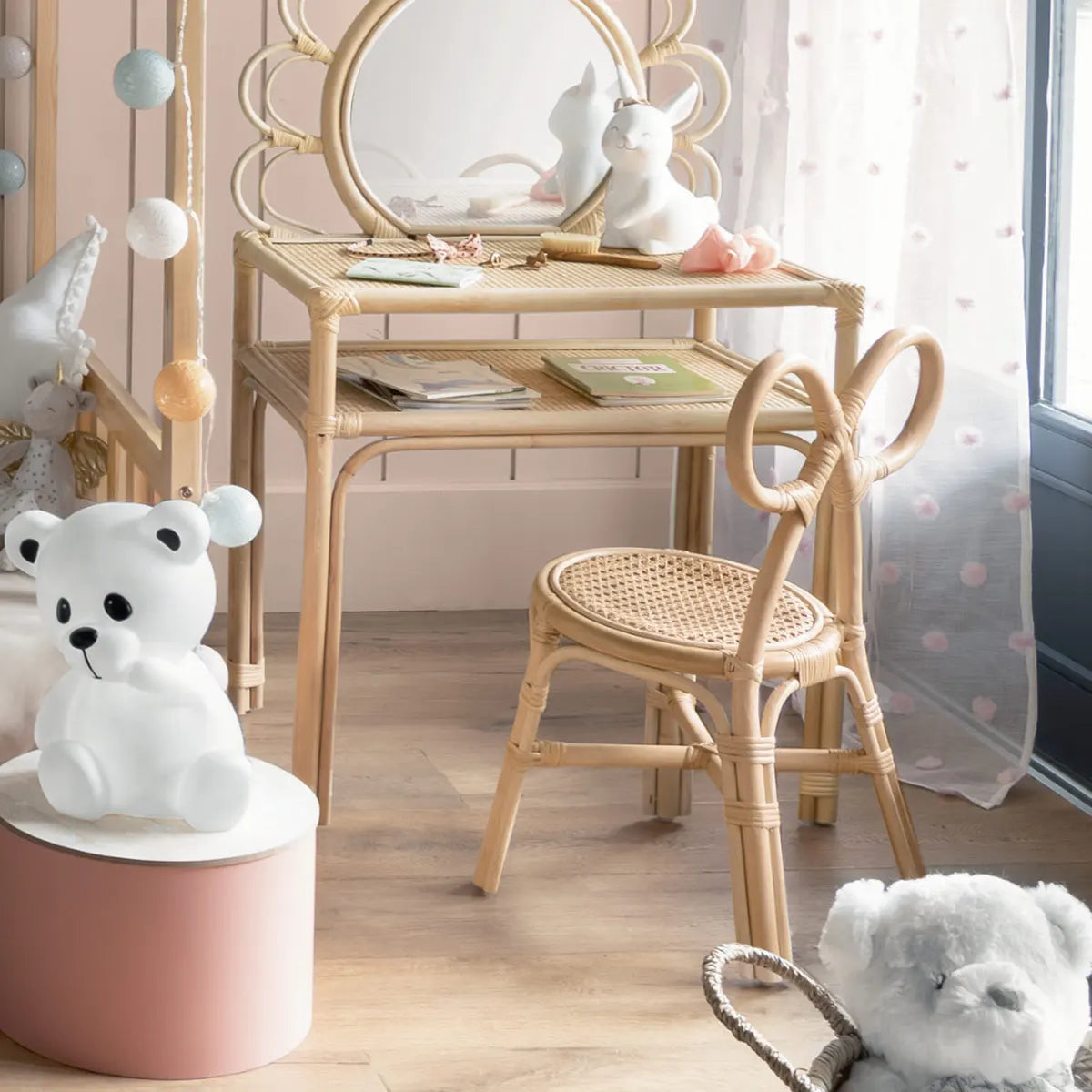 Scaun pentru copii Atmosphera, Rattan