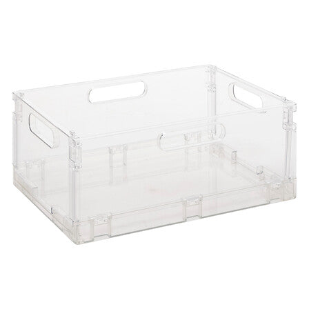 Сгъваема кутия за съхранение 5five Fold'n Box, Пластмаса, 22L, Бежова