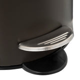 Кош за боклук 5five Modern Color, Метал и бамбук, Меко затваряне, 3L, Антрацит