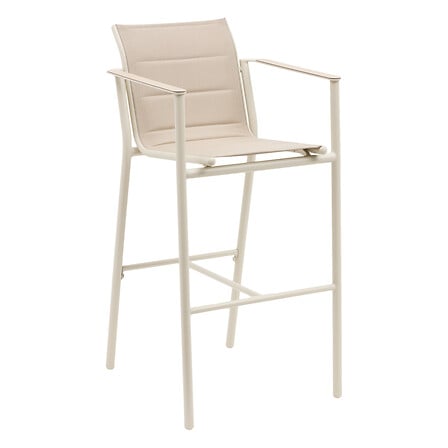 Bar armchair Oxyana clay
