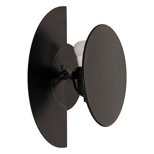 Lampă de perete Atmosphere Mysti, 30,5 cm, Negru
