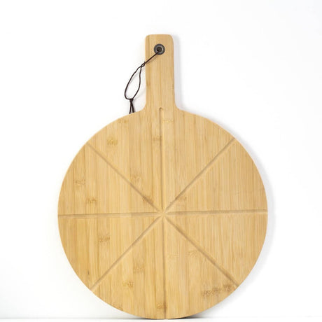 Дъска за рязане на пица 5five, Бамбук, 37 cm — детайл