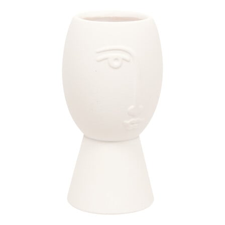 Керамична ваза с лице atmosphera Pam, Асорти, 19.8 cm