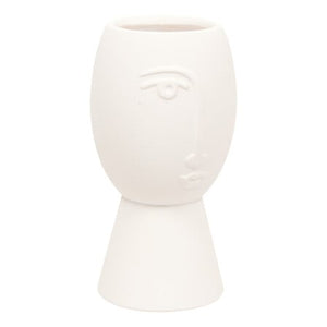 Керамична ваза с лице atmosphera Pam, Асорти, 19.8 cm