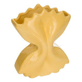 Ваза atmosphera Della Pasta, Керамика, 21.5 cm, Жълта