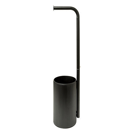 Стойка за тоалетна хартия 5five Ardoise Onyx, Стомана, Тъмносива