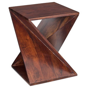 Masă de cafea Totem Atmosphera Rikaya, lemn de mango, 45 cm