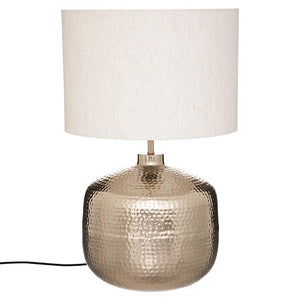 Lampă de masă Atmosphere Kais, Înălțime 52 cm, Metal ivoriu