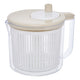 Центрофуга за салата 5five Poly, Ръчна, 2.5L, Бежова