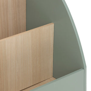 Bibliotecă pentru copii Atmosphera Leopard, MDF, Verde