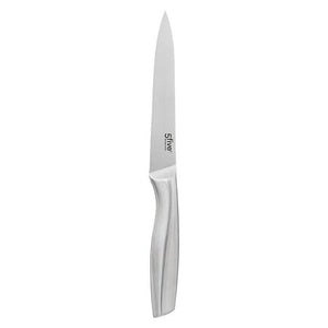 Нож за рязане 5five Silver Precision, Неръждаема стомана, Сребрист