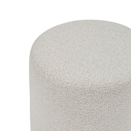 Puf Atmosphera Nesky, Alb, Ø41 cm