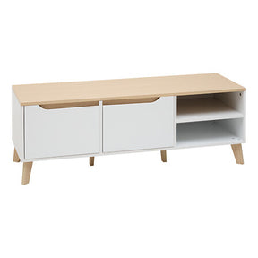 ТВ шкаф 5five Luma, MDF, Бял, 120 cm