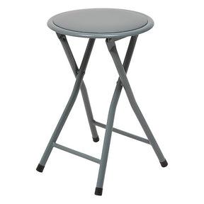 Сгъваемо столче 5five, PVC, Сиво, 45 cm