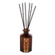 Арома дифузер atmosphera Lucien, Стъкло, Кожа, 180 ml, Амбър