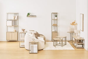 Стенна полица 5five Duna, MDF, 56 cm, Пясък