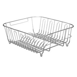 Сушилник за съдове 5five Retro Color, Метал и PVC, Сив