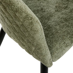 Scaun de sufragerie cu cotiere Atmosphera Marlo, Chenille