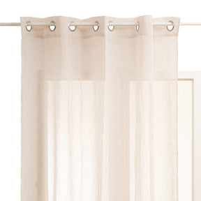 Fred sheer curtains 140 x 240 cm linen-coloured
