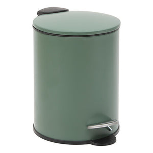 Кош за отпадъци 5five, Метал, 3L, Тъмнозелен