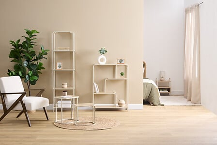 Нощно шкафче 5five, MDF, Бежово, 40 cm