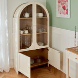 Шкаф с витрина atmosphera Bloomy, 4 врати, 180 cm, MDF