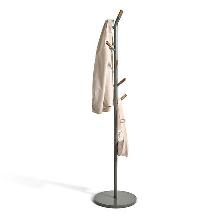Закачалка за дрехи 5five Cassie, 6 куки, Зелена, 175.5 cm