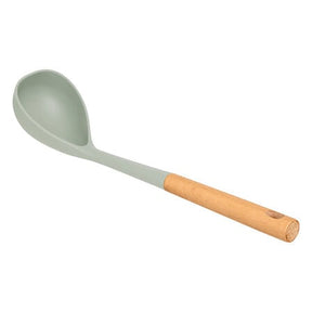 Черпак 5five Horizon, Дърво и силикон, Зелен, 34 cm