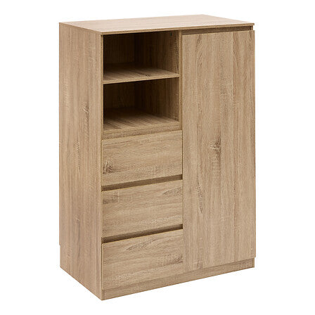 Гардероб 5five Dolo, MDF, Бежов, 115 cm