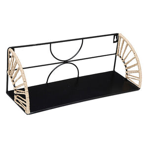Raft de perete Atmosphera Mileva, Metal, 2 bucăți