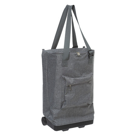 Пазарска чанта с колелца 5five, Texaline, 30L, Сива