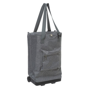 Пазарска чанта с колелца 5five, Texaline, 30L, Сива