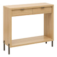 Конзолна маса 5five Alvo, MDF, Натурален беж, 92.5 cm