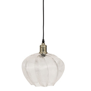 Lampă suspendată Atmosphera Phylas, 37,5 cm, sticlă
