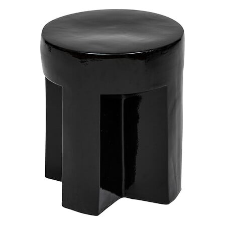 Masă laterală Atmosphera Kriz, ceramică, Ø34 cm