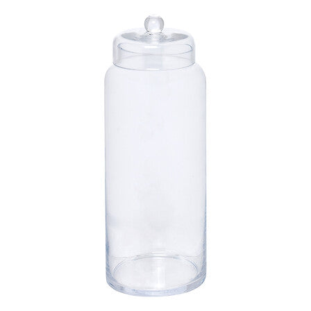 Висок буркан за бонбони 5five Ambroisia, Стъкло, 3.3L, Прозрачен