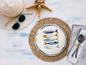 Farfurie adanca LA MEDITERRANEA Peixe, 21 cm, portelan