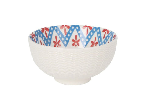 Set de boluri japoneze LA MEDITERRANEA, 11,5x6cm, porțelan, 6 buc.