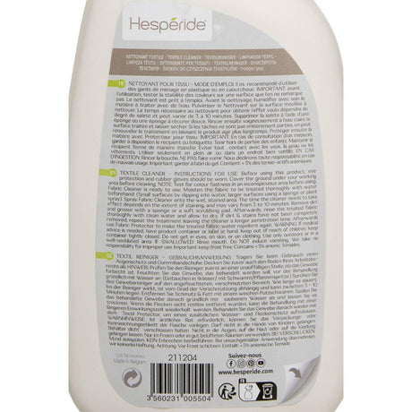 Спрей за почистване на текстил Hesperide, 750 мл