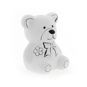 Pușculiță ceramică PINCELLO Ursuleț, 4 culori