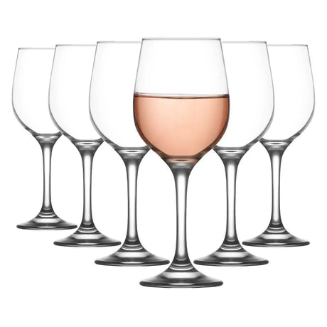 Set pahare pentru apă/vin LAV Fame, 395 ml, 6 buc.