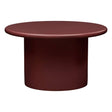 Кафе маса atmosphera Douglass, Гланц, Бургундско, Ø80 cm 213128