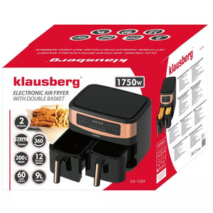 Friteuză cu aer cald Klausberg 7589, 9L